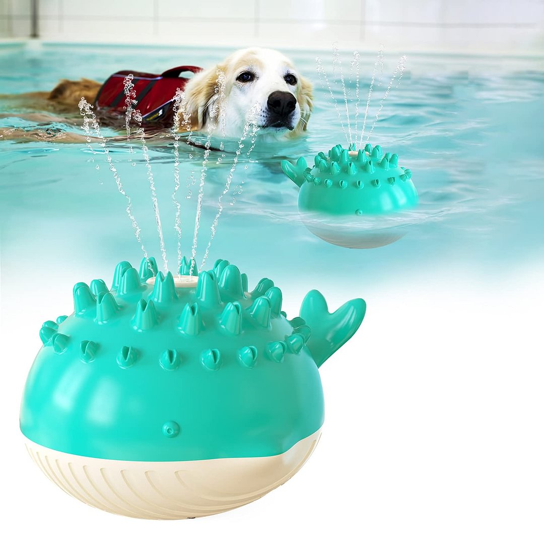 Summer Electric Water Floating Swimming Pet Bathing Water Spray Dog Toys Pet Cleaning Products Pet Supplies