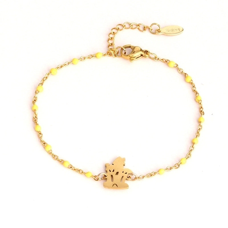 Modern Style Classic Style Ghost Unforgettable 304 Stainless Steel Bracelets In Bulk Stainless Steel Bracelets Halloween