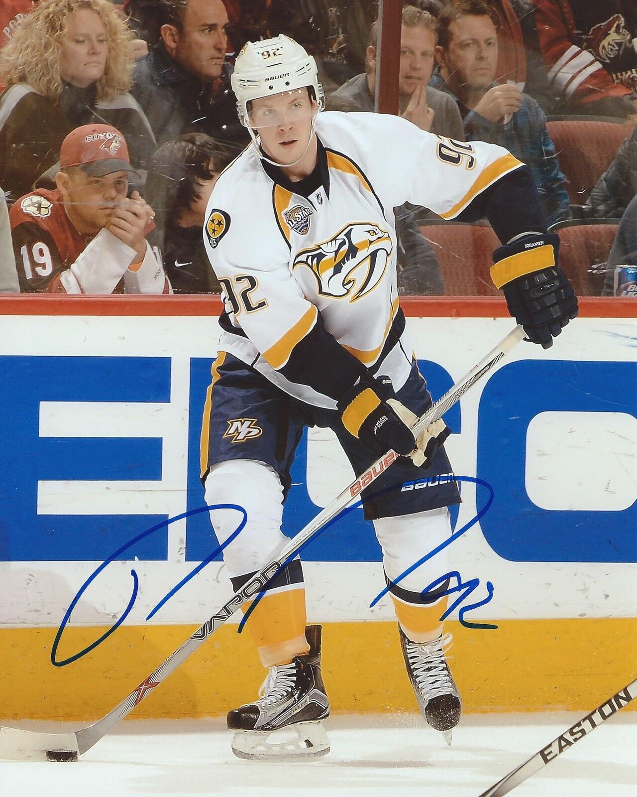 Ryan Johansen Signed 8x10 Photo Poster painting Nashville Predators Autographed COA E