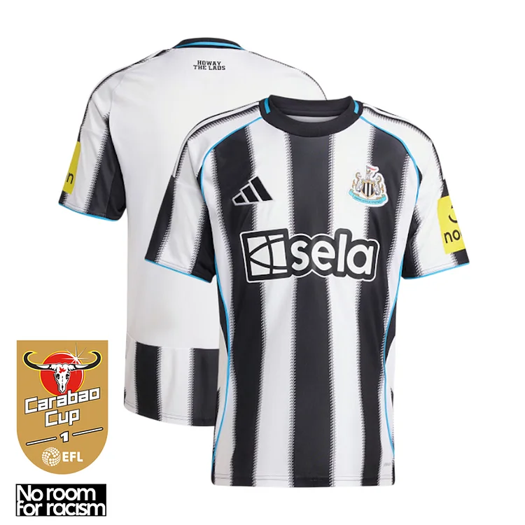 【S~4XL】Newcastle United 25/26 Home Jersey 【Carabao Cup Champion Patch】