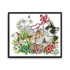 Cats-14CT Stamped Cross Stitch Kit(30*26cm)