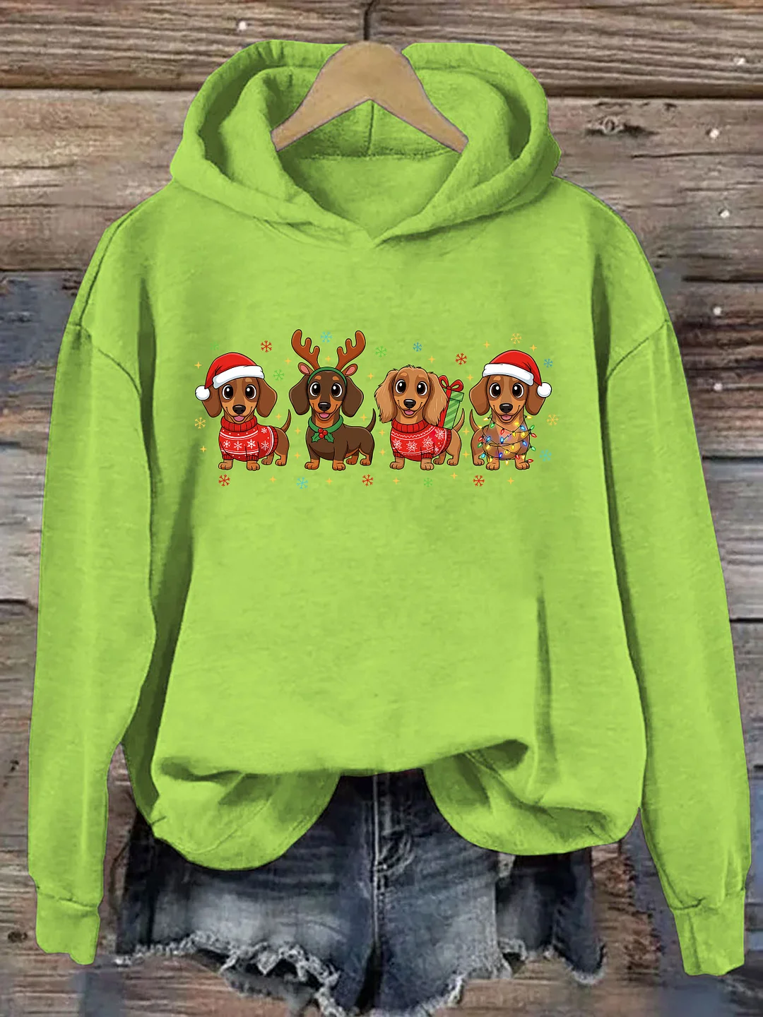 Christmas Dachshund Hoodie