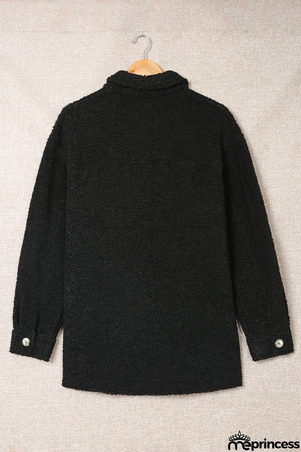 Flap Pockets Button Front Jacket