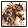 (US Local)Horse-11CT Stamped Cross Stitch Kit(40x40cm)