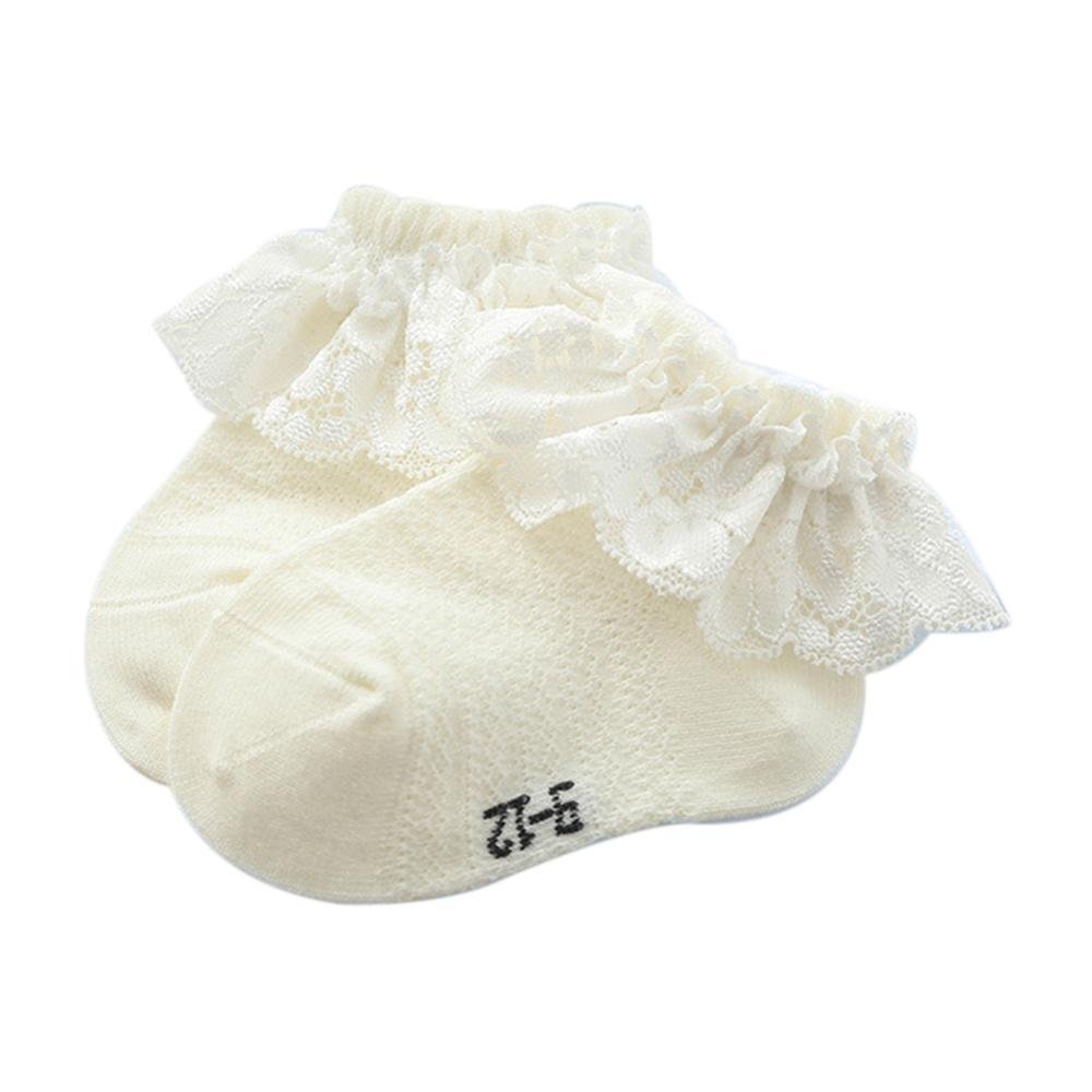 2020 Baby Stuff Kids Baby Girl Frilly Warm Lace Tutu Socks Infant Newborn Toddler Lace Ruffled Solid Ankle Socks
