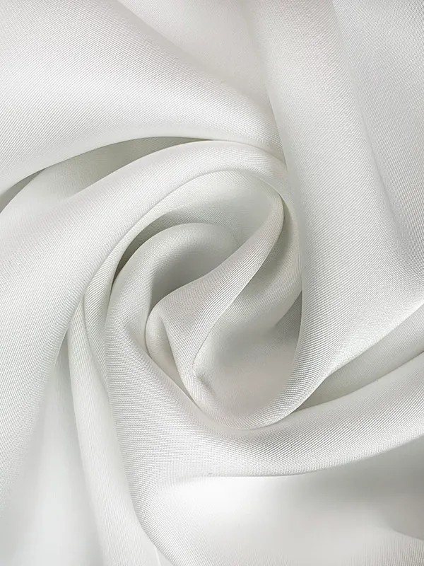 Tissue Asymmetric Split Skirt Ivory