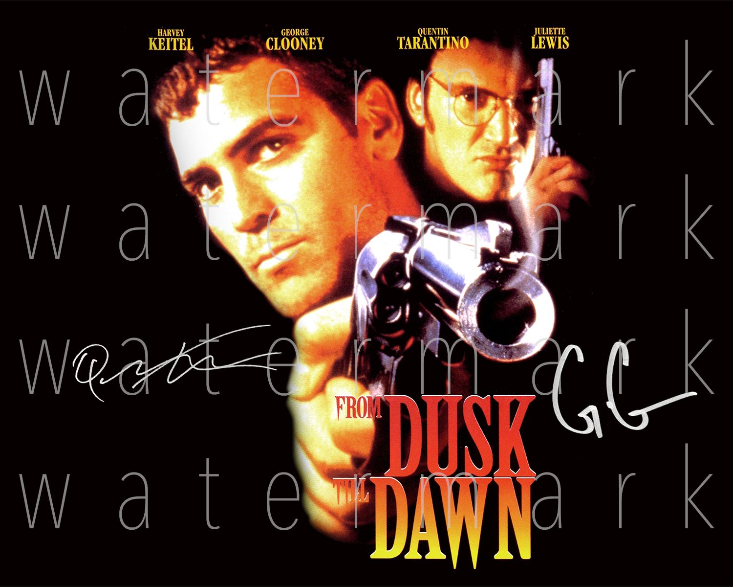 From Dusk till Dawn signed Tarantino Photo Poster painting 8X10 poster picture autograph RP