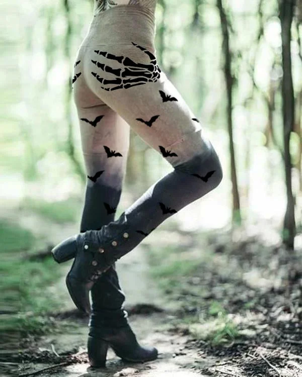 Halloween Print Leggings 