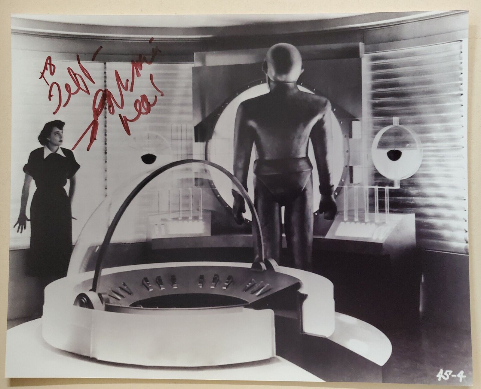 PATRICIA NEAL SIGNED AUTOGRAPHED THE DAY THE EARTH STOOD STILL Photo Poster painting TO JEFF