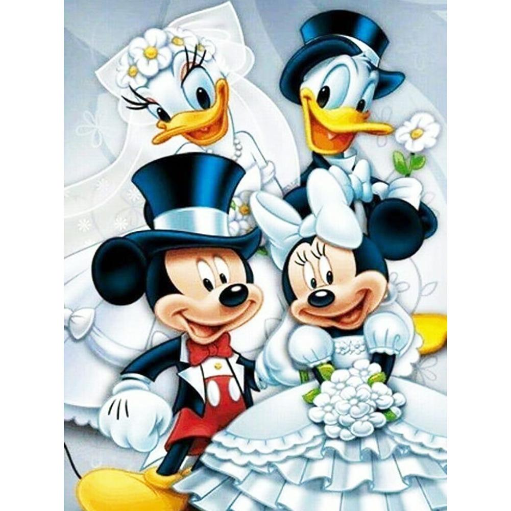 

Cartoon Mouse-Round Drill Diamond Painting-30*40CM, 501 Original