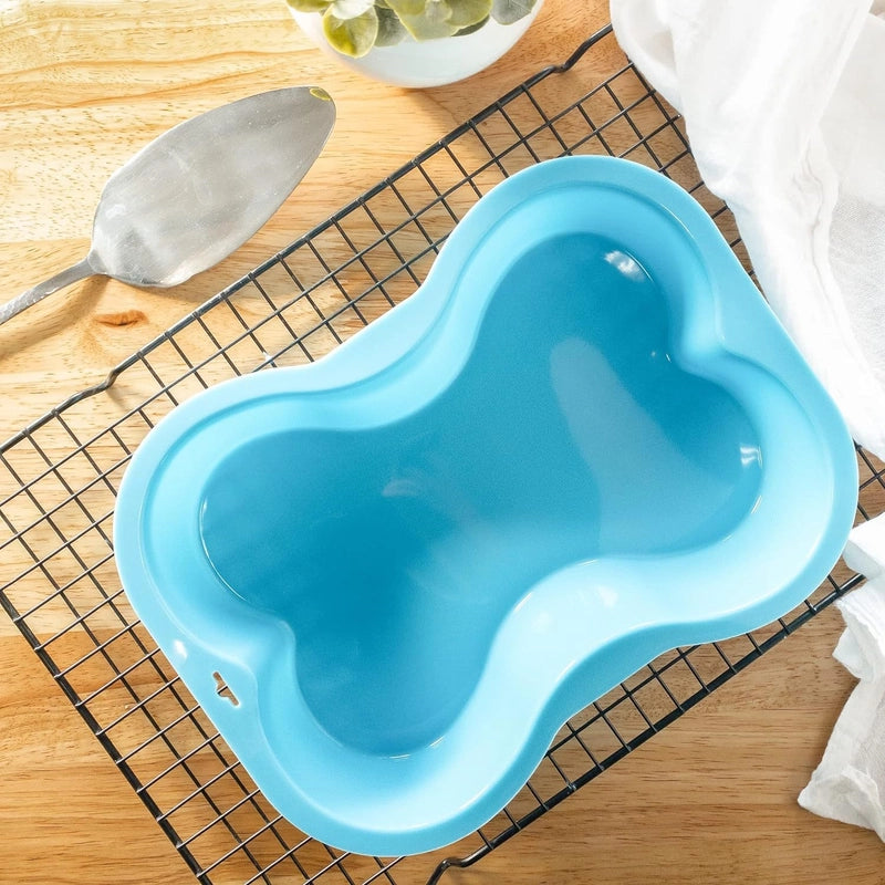 Silicone Baking Bone Cake Mold Creative Pet Silicone Cake Mold DIY Baking Tool Bone Mold