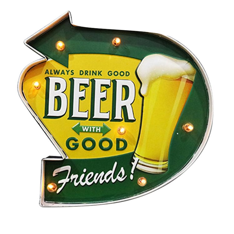 Beer - LED Signs（11.81*11.81inch）