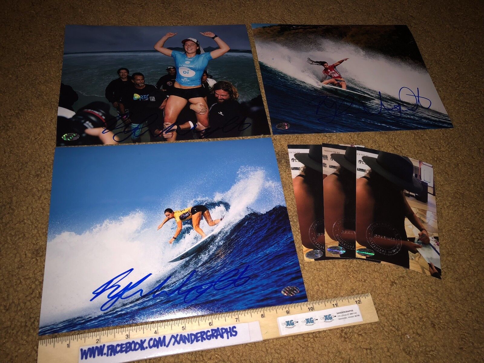 Pick 1: TYLER WRIGHT SIGNED AUTOGRAPHED 8X10 Photo Poster paintingGRAPH SURFING WSL-PROOF COA