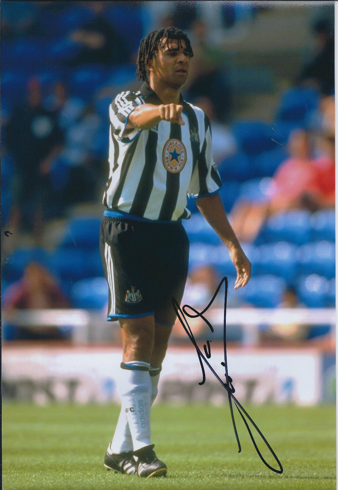 Ruud GULLIT Signed Autograph 12x8 Photo Poster painting AFTAL COA Newcastle United Magpies RARE