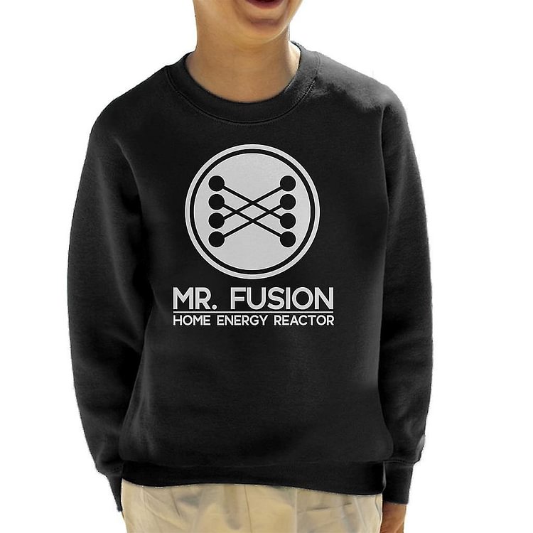 Back To The Future Mr Fusion Home Energy Reactor Kid's Sweatshirt