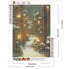 Diamond Painting-DIY Full Round Drill Snowy Scenery