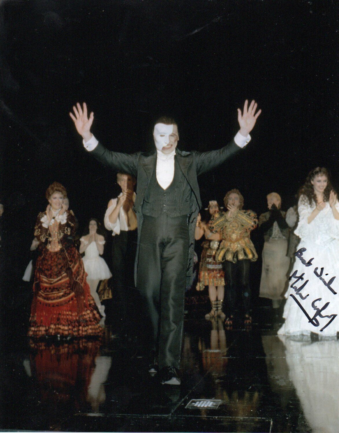 Michael Crawford Signed 10 by 8 inches Autograph Photo Poster painting Phantom Of The opera