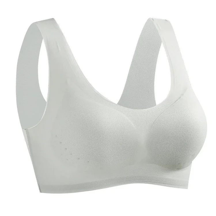 Ice Silk Ion Lymphvity Detoxification and Shaping & Powerful Lifting Bra - Breathable, Seamless, Comfort Bra, Non-Marking  Bras Radinnoo.com