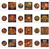 12pcs Autumn Harvest Diamond Art Greeting Cards DIY 12 Pack with Envelopes