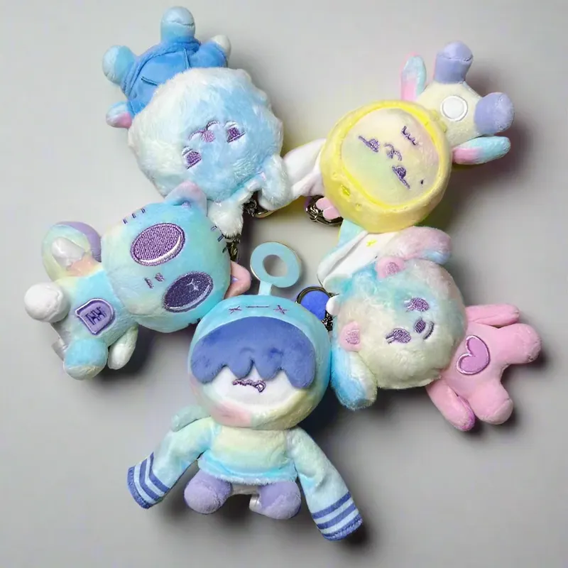 TXT PPULBATU X LG TWINS Face Plush Keyring