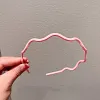 Simple Plain Color Waving Hair Band