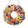 Diamond Painting Acrylic Wreath Diamond Painting Dots Hanging Pendant