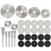 30x Diamond Cutting Disc Saw Blade Tools Grinding Wheel Set for Dremel Rotary