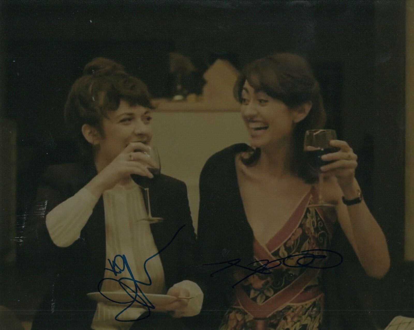 HANNAH PEARL UTT and JEN TULLOCK signed (DISENGAGED) Movie 8X10 Photo Poster painting W/COA