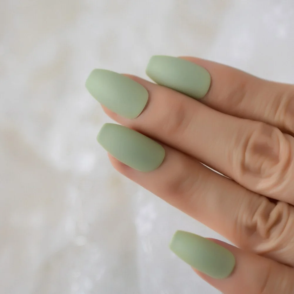 Fake Nail Tips False Nails Cute Press On Nail Coffin Medium Short Lovely Pre Designs Glitter Mixed Broken Line Wholesale Charms-Nail Inspo