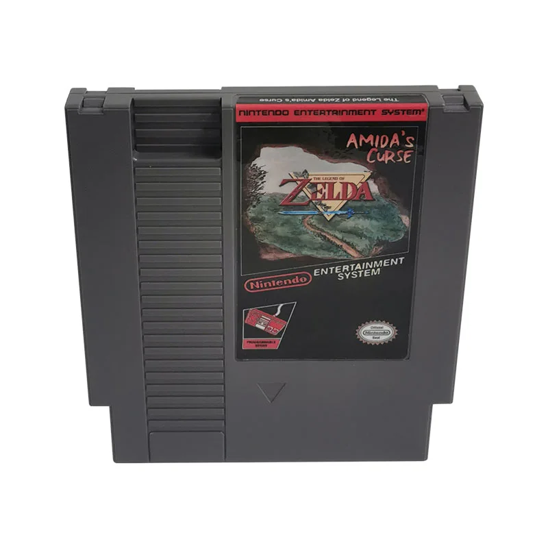 Zelda II: Amida's Curse Hack of Zelda II: The Adventure of Link For Nintendo NES - 8 Bit Game Cartridge