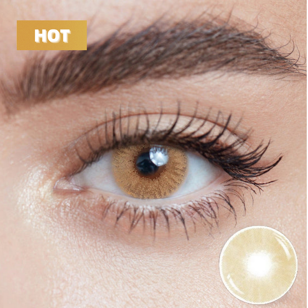INMIX® Milkin Brown Contact Lenses (12 Months）