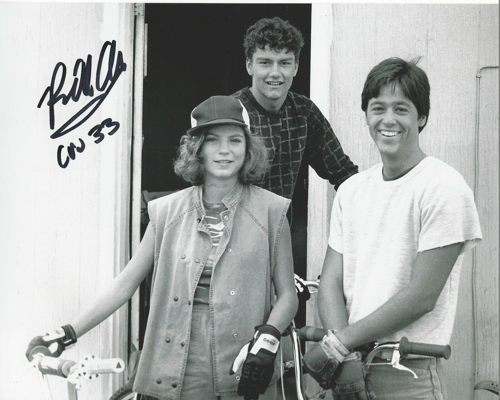 BILL ALLEN SIGNED 'RAD' MOVIE 8x10 Photo Poster painting E w/COA CRU JONES #33 1986 CULT CLASSIC