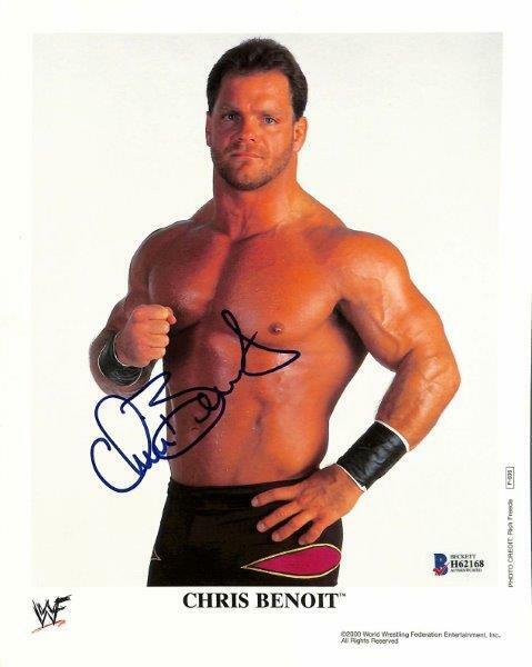 REPRINT - CHRIS BENOIT WWE WWF Wrestling Signed Autographed 8 x 10 Photo Poster painting RP