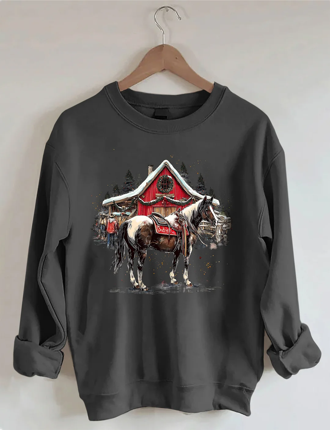 Christmas Horse Sweatshirt