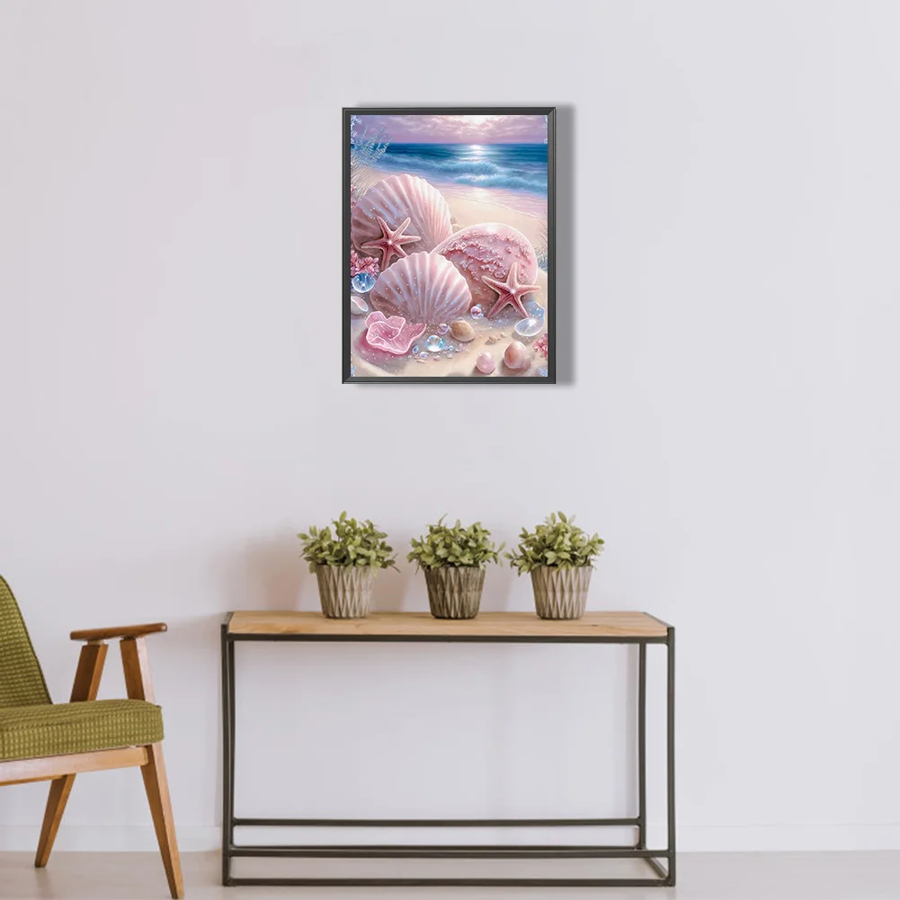 Diamond Painting - Full Round Drill - Beach(30*40cm)