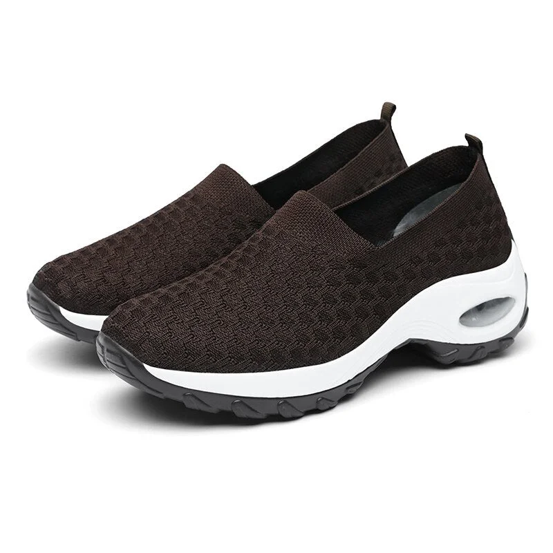 35-43 Women's Summer Sneakers Breathable Socks Sport Running Shoes Women Air Cushion Running Sneakers Women Jogging Footwear