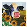 Diamond Painting-DIY Crystal Rhinestone Sunflower Cow