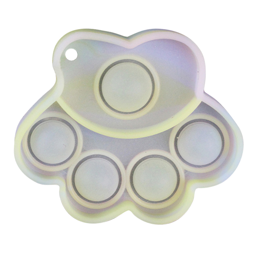 

Luminous Cat Claw Silicone Push Bubble Toys Board Games for Adult Children, 501 Original