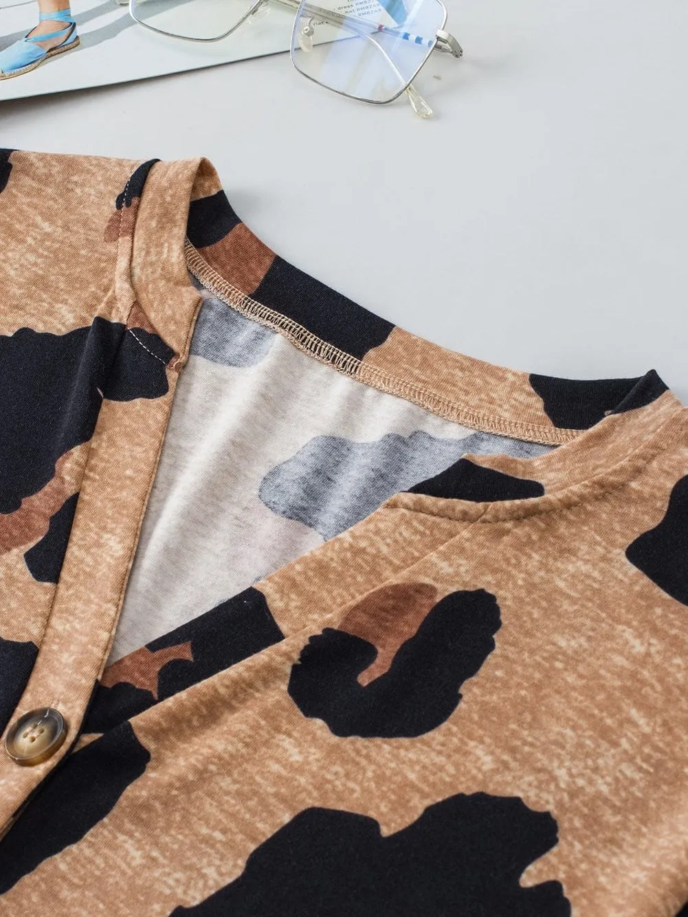 Casual Leopard Print T-Shirt