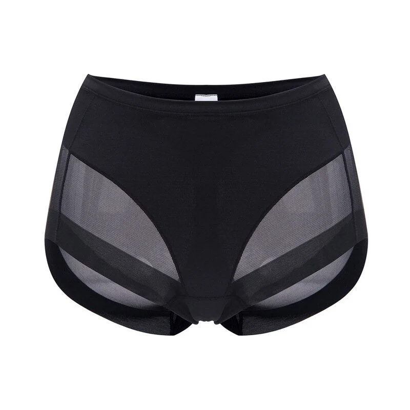 Muyogrt Seamfree Breathable Mesh Intimate Body Shaping Panties Female Pants High Elastic Control Brief Slimming Belly Underwear