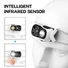 LED Headlamp Rechargeable Sensor Headlight Camping Running Torch (White)
