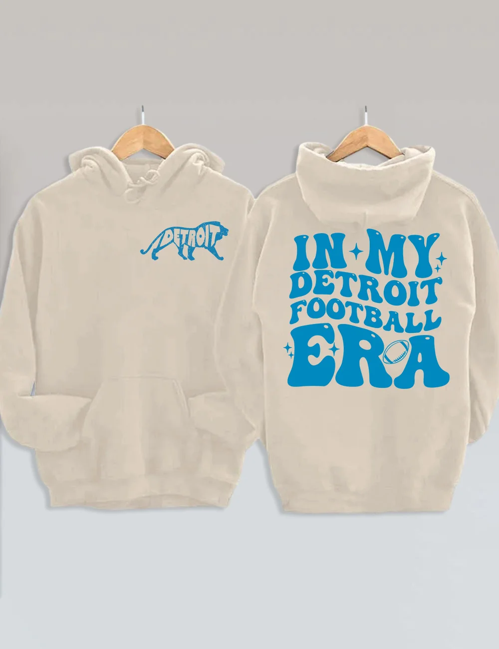 In My Detroit Football Era Hoodie