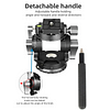 Dual Panoramic 2D Gimbal Multifunctional Micro SLR Camera Mobile Phone Camera Professional Photography Outdoor Panoramic Handle Gimbal