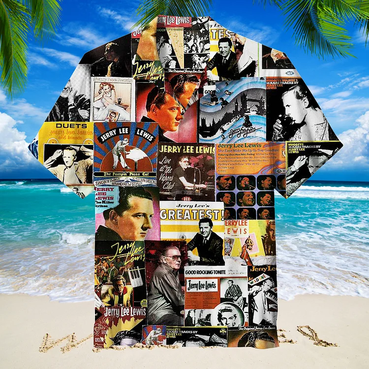 Jerry Lee Lewis|Unisex Hawaiian Shirt
