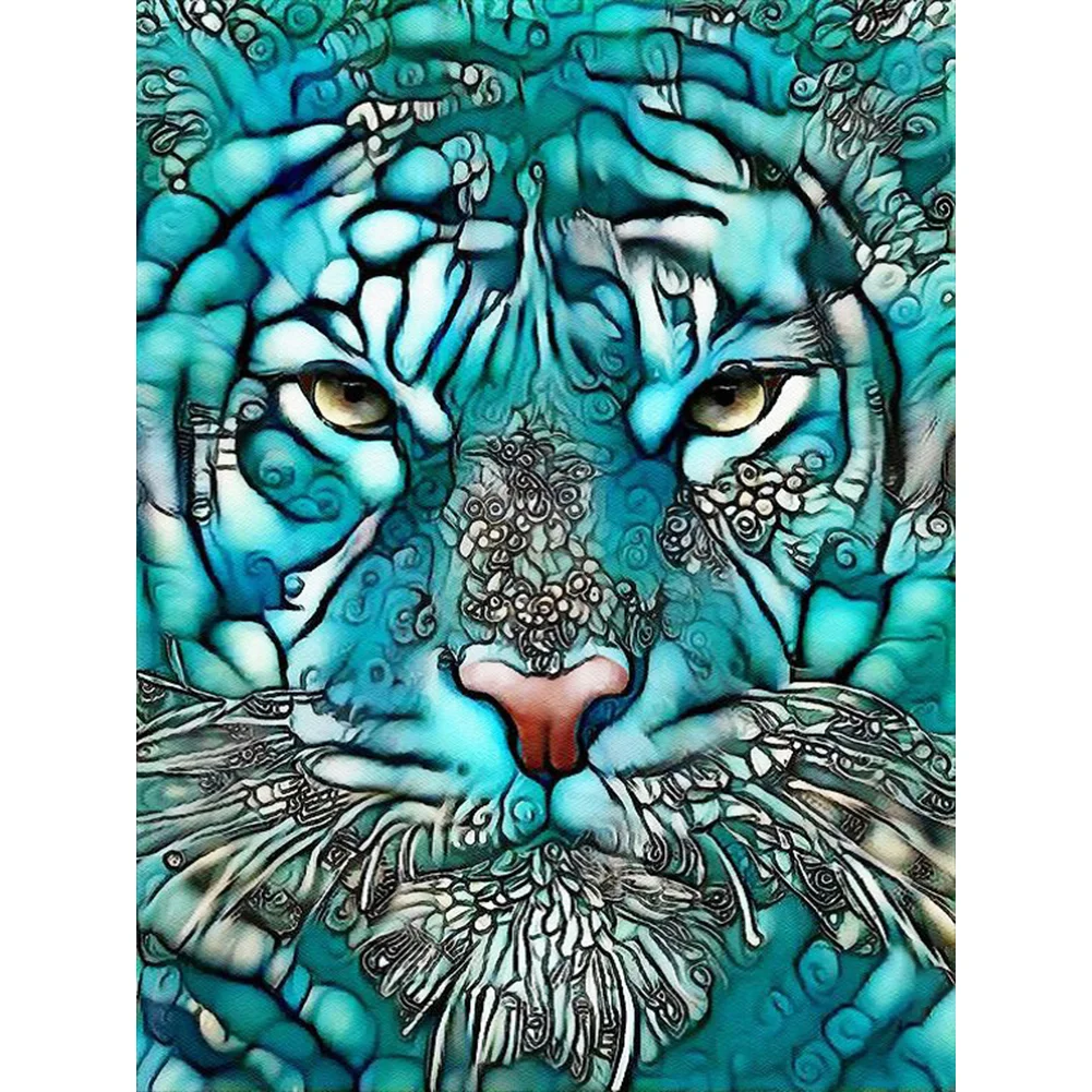 Diamond Painting - Full Round/Square Drill - Dark Animals(30*40 - 50*60cm)