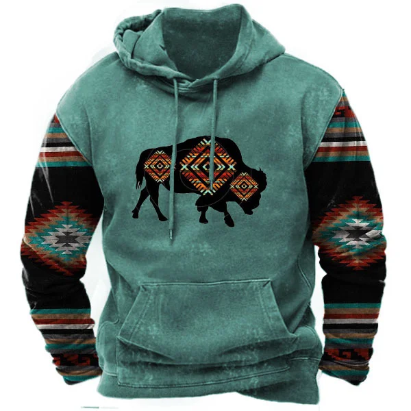Men's Cowboy Hoodie