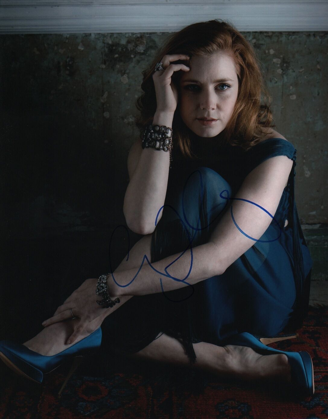 Amy Adams signed 11x14 Photo Poster painting