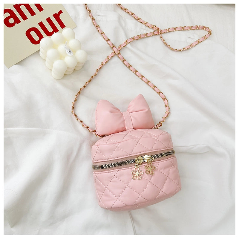 Women’s Medium Pu Leather Solid Color Classic Style Streetwear Square Zipper Crossbody Bag