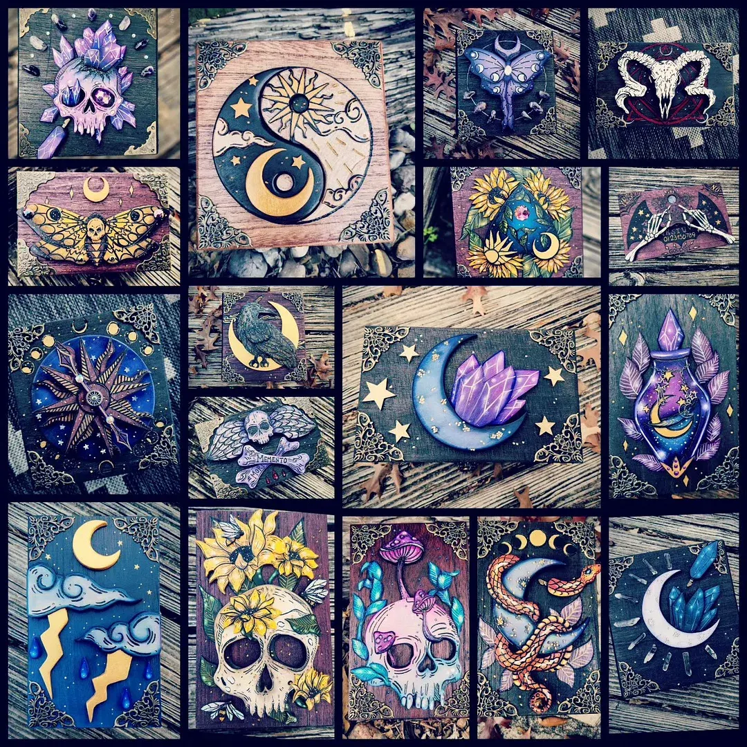Halloween special launch, surprise blind box, low price, 36 kinds of key box random delivery!