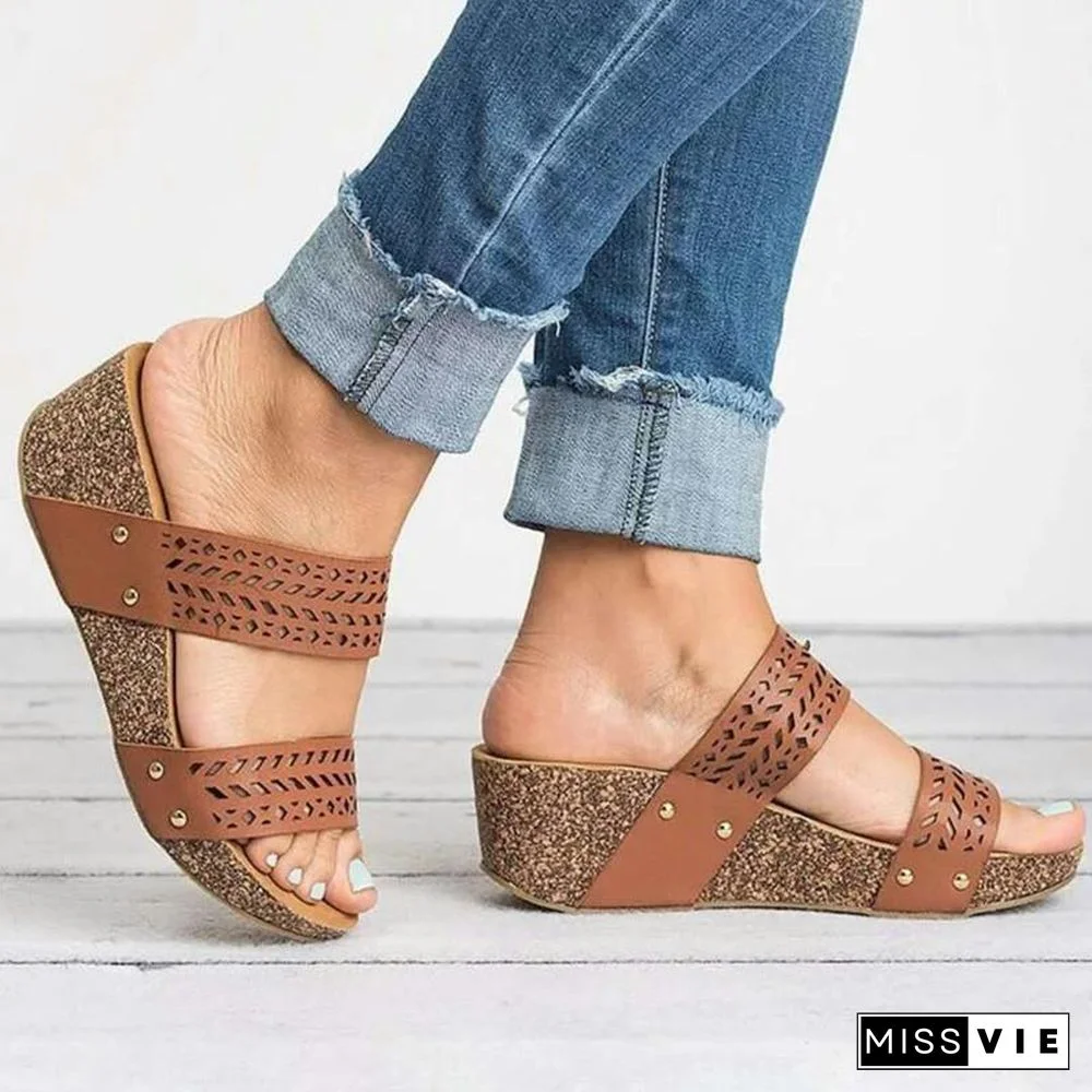 Hollow Summer Women Pantshoes